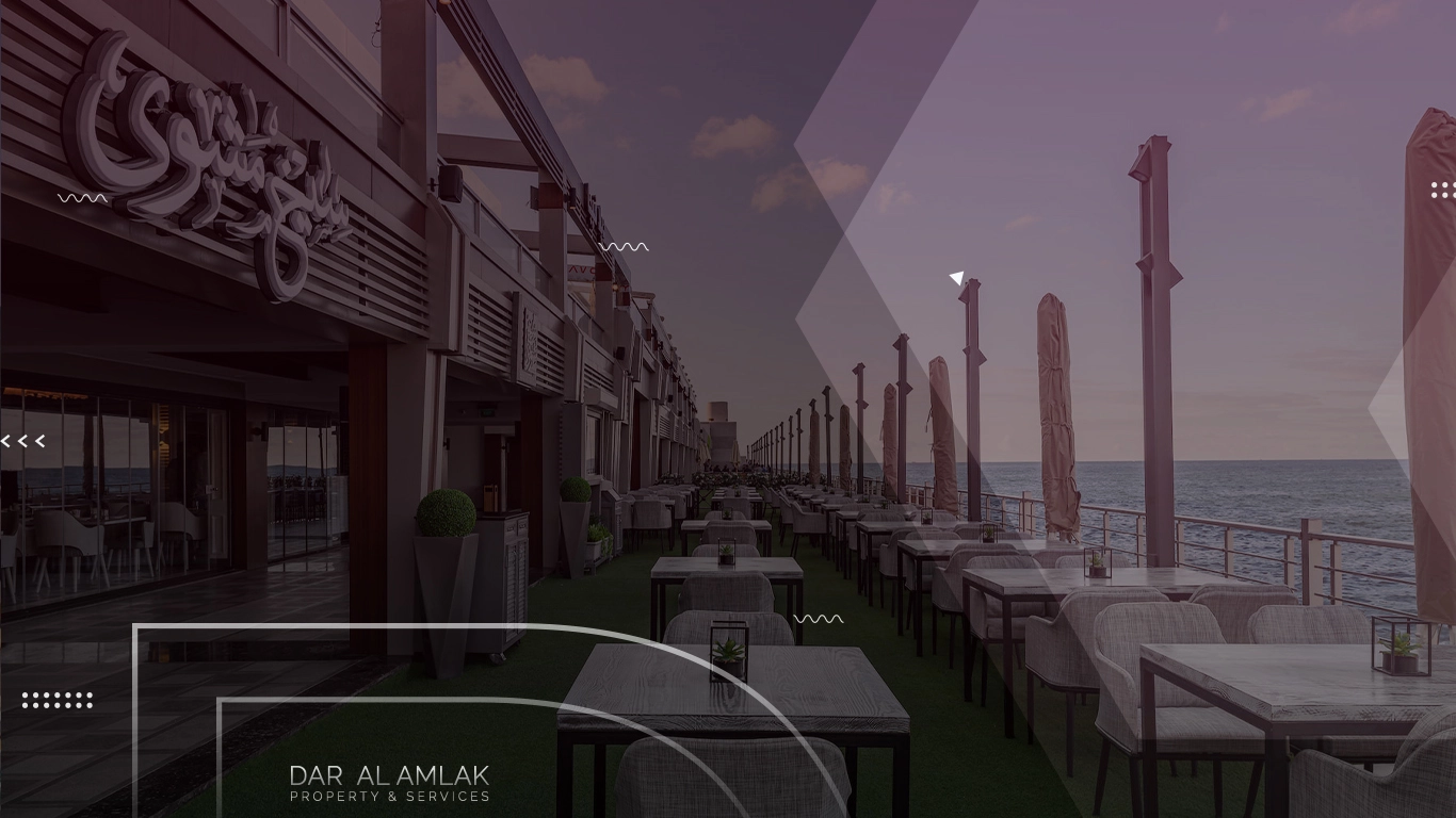 Restaurant and commercial business spaces